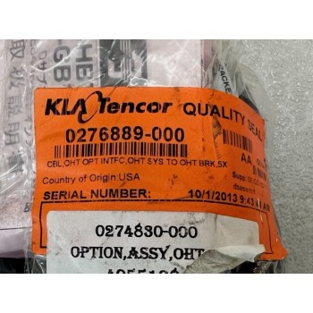 KLA-Tencor 0276889-000 CBL OHT OPT INTFC OHT SYS TO OHT BRK,5X